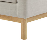 Langham Sofa - Modern Mid-Century Design with Plush Comfort and Durable Solid Wood Frame 90" W
