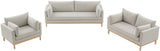 Langham Sofa - Modern Mid-Century Design with Plush Comfort and Durable Solid Wood Frame 90" W