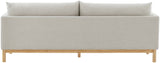 Langham Sofa - Modern Mid-Century Design with Plush Comfort and Durable Solid Wood Frame 90" W