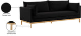 Langham Sofa - Modern Mid-Century Design with Plush Comfort and Durable Solid Wood Frame 90" W