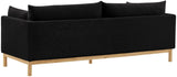 Langham Sofa - Modern Mid-Century Design with Plush Comfort and Durable Solid Wood Frame 90" W