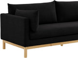 Langham Sofa - Modern Mid-Century Design with Plush Comfort and Durable Solid Wood Frame 90" W