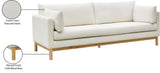 Langham Sofa - Modern Mid-Century Design with Plush Comfort and Durable Solid Wood Frame 90" W