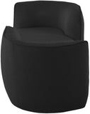 Hilton Boucle Fabric Chaise Lounge - Stylish Contemporary Seating for Cozy Living Spaces