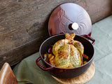 STAUB Cast Iron 3.75-qt Essential French Oven Rooster