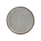 BREAD PLATE STONEWARE Ã˜ 6.1x0.63" TOURMALINE