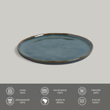 BREAD PLATE STONEWARE Ø 6.1x0.63" OCEANO
