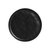 BREAD PLATE STONEWARE Ø 6.1x0.63" MATTE BLACK