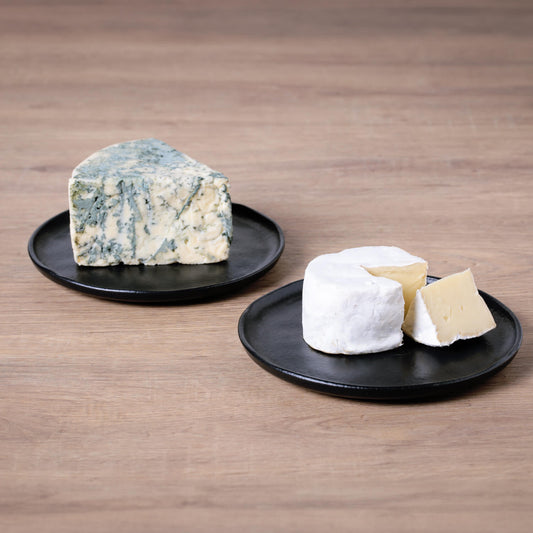 BREAD PLATE STONEWARE Ø 6.1x0.63" MATTE BLACK