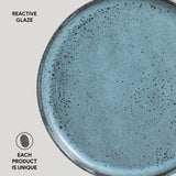 BREAD PLATE STONEWARE Ø 6.1x0.63" NIGHT SKY