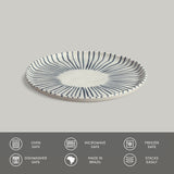 BREAD PLATE STONEWARE Ø 6.1x0.63" ELEMENTO