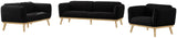 Nolita 62.5" Boucle Fabric Upholstered Loveseat