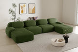 MIA 152'' 4-Seater Sofa with 2 Ottomans