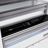 ZLINE 72" Panel Ready Built-In Bottom Freezer Refrigerator,Water Dispenser, Ice Maker, RBIT-72