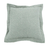Patio Scroll Puff Ottoman Cover & Cushion- Alicante Breeze