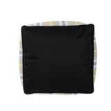 Tall Square Indoor/Outdoor Pouf Dune Moss