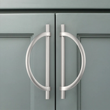 DESIGN3955 Combination Cabinet Pulls | Bar & Cup Handles for Drawers & Cabinets