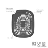 Prep N Rinse Flat Colander