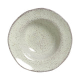 DEEP RIM PLATE  STONEWARE Ø 7.48x2.17" PISTACHE