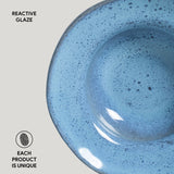 DEEP RIM PLATE  STONEWARE Ø 7.48x2.17" BREEZE