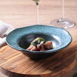 DEEP RIM PLATE  STONEWARE Ø 7.48x2.17" NIGHT SKY