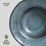 DEEP RIM PLATE  STONEWARE Ø 7.48x2.17" NIGHT SKY