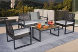 ARVEN Outdoor 4-Piece Patio Furniture Set