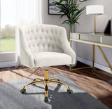 Arden Velvet Upholstered Office Chair