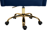 Arden Velvet Upholstered Office Chair