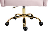 Arden Velvet Upholstered Office Chair