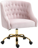 Arden Velvet Upholstered Office Chair
