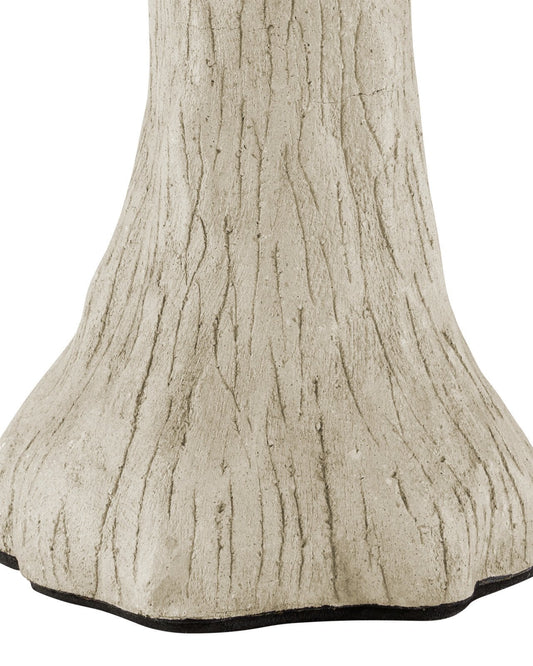 Faux Bois Medium Bird Bath