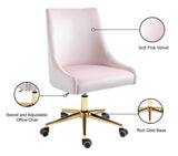 Karina Velvet Upholstered Office Chair