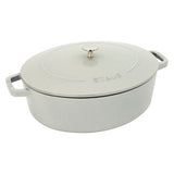 Staub Cast Iron 6.25-qt Shallow Oval Dutch Oven