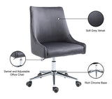 Karina Velvet Upholstered Office Chair