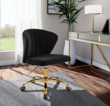 Finley Velvet Upholstered Office Chair