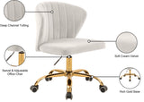 Finley Velvet Upholstered Office Chair