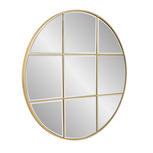 Round Deco Diamond Mirror