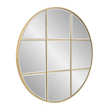 Round Deco Diamond Mirror