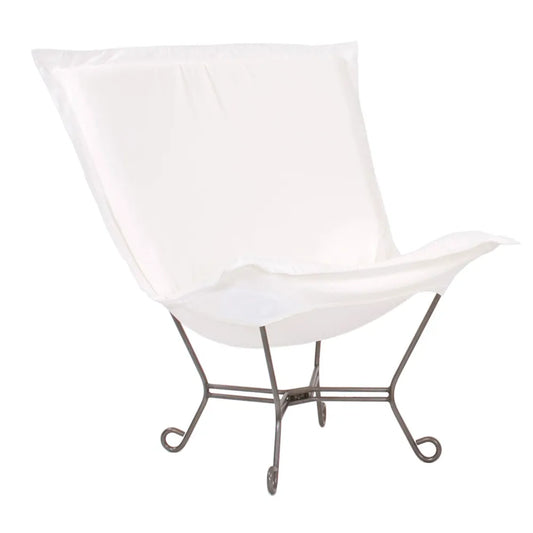 Puff Chair Cover Seascape Natural -Cover Only