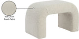 Niagara Contemporary Boucle Fabric Bench – Elegant Seating for Modern Spaces and Stylish Decor