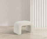 Niagara Contemporary Boucle Fabric Bench – Elegant Seating for Modern Spaces and Stylish Decor