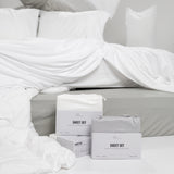Sateen Cotton Oasis Sheet Set