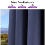 PURPLE LEAF Pool Umbrella Outdoor Cantilever Umbrella with In-ground Base