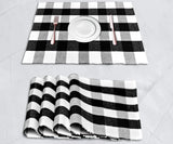 Black and White Placemats