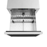 ZLINE 24" Touchstone 168 Can Outdoor-Rated Dual Refrigerator Drawer, Panel Ready, RDSPO-24
