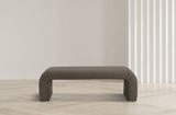 Niagara Contemporary Boucle Fabric Bench – Elegant Seating for Modern Spaces and Stylish Decor