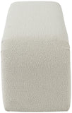 Niagara Contemporary Boucle Fabric Bench – Elegant Seating for Modern Spaces and Stylish Decor