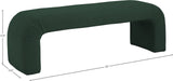 Niagara Contemporary Boucle Fabric Bench – Elegant Seating for Modern Spaces and Stylish Decor