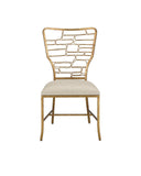 Vinton Gold Chair, Appeal Sand